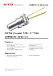 WTD-1610nm-Laser-Diode-3mW-TOSA