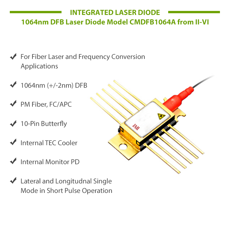 DFB Laser Diode Features