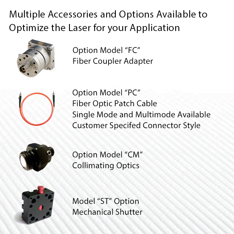 Options and Accessories 785nm 75mW