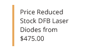 DFB Laser Sales Excess Stock