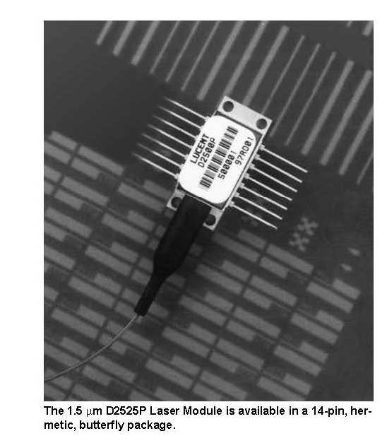 1558.2nm lucent DFB Laser Diode with PM Fiber