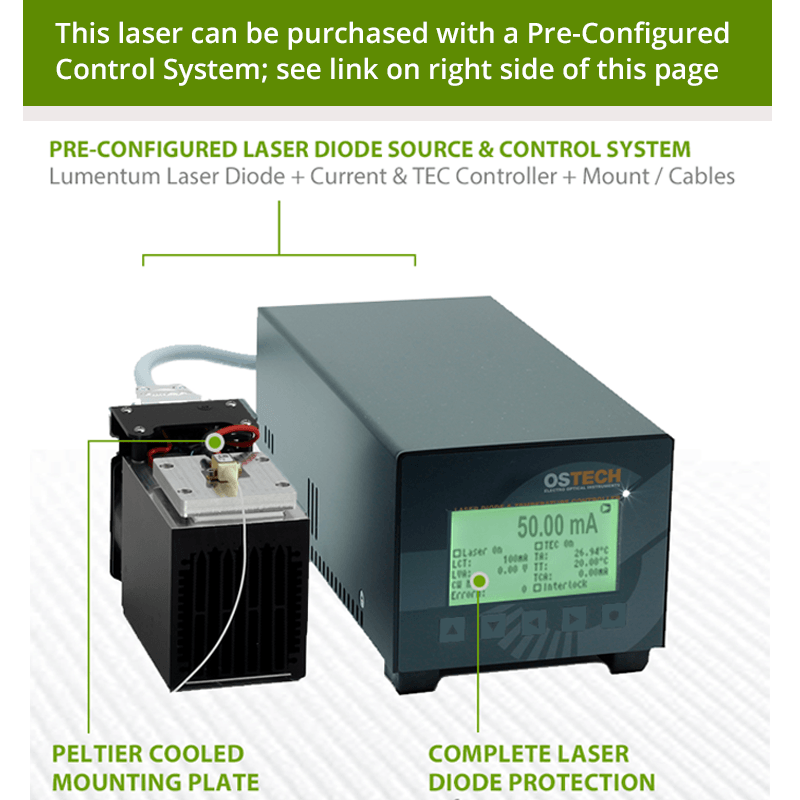 JDSU Lumentum 10W pump laser controller