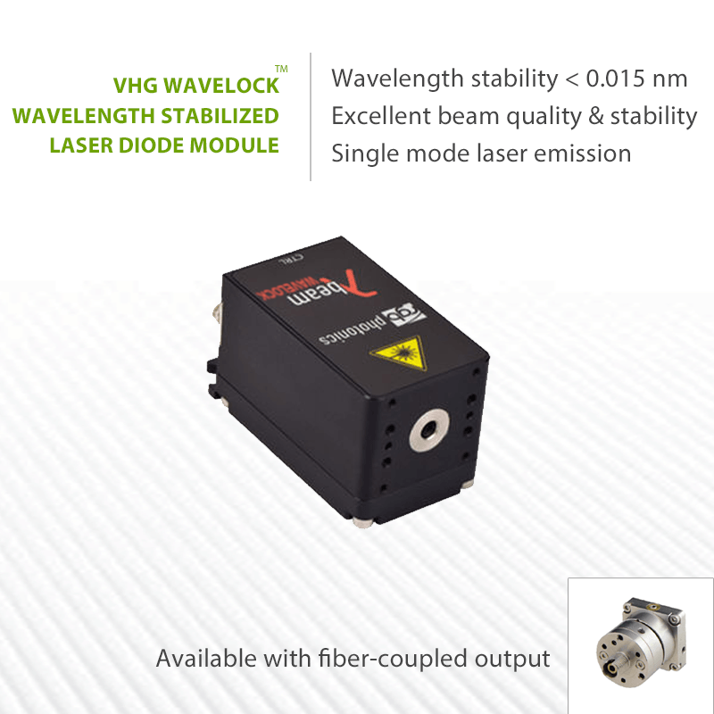 Lambda Wavelock Wavelength Stabilized Laser Diode Raman