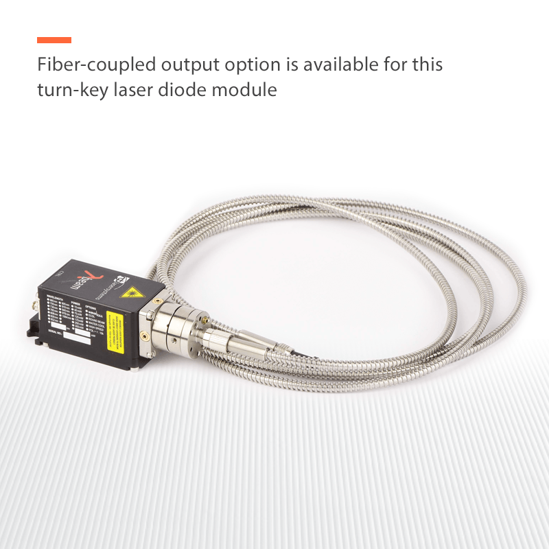 405nm 75mW laser diode fiber option