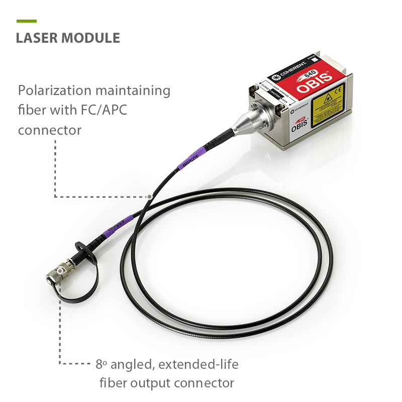 Fiber Coupled Laser Diode, 633nm