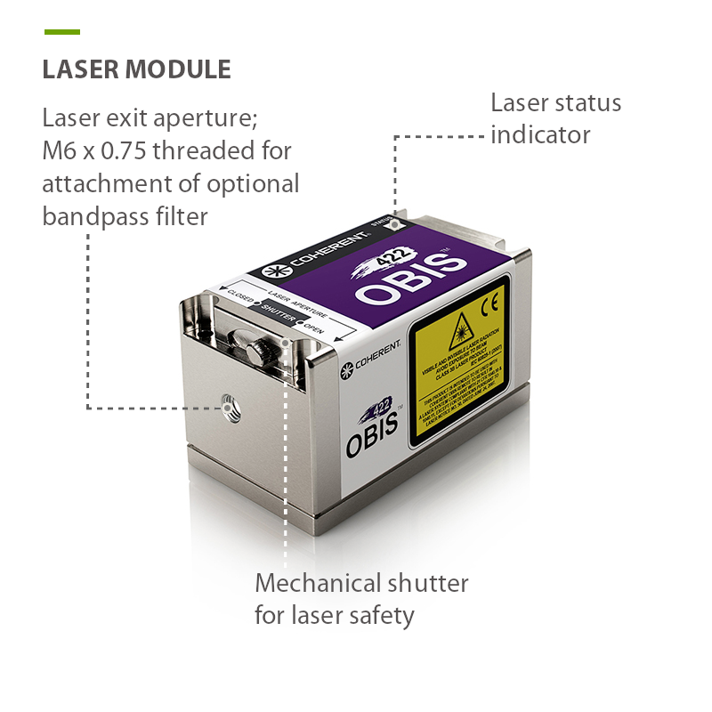 422nm Violet Laser Diode Source